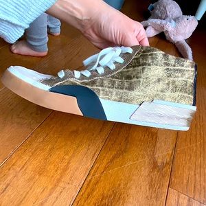 Dolce Vita Calf Hair Sneaker Shoe